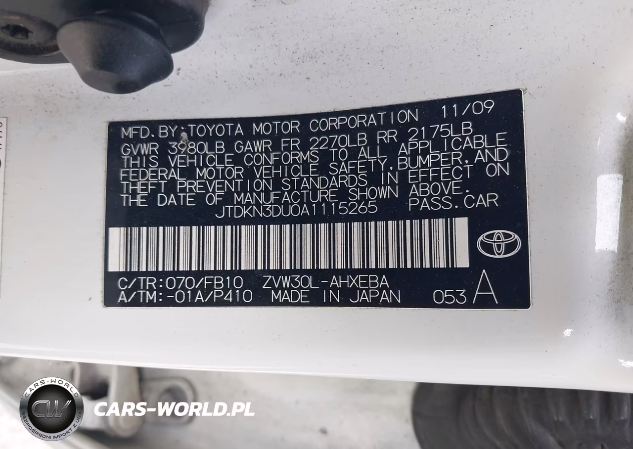 2010 Toyota Prius Ii VIN:JTDKN3DU0A1115265 - 9