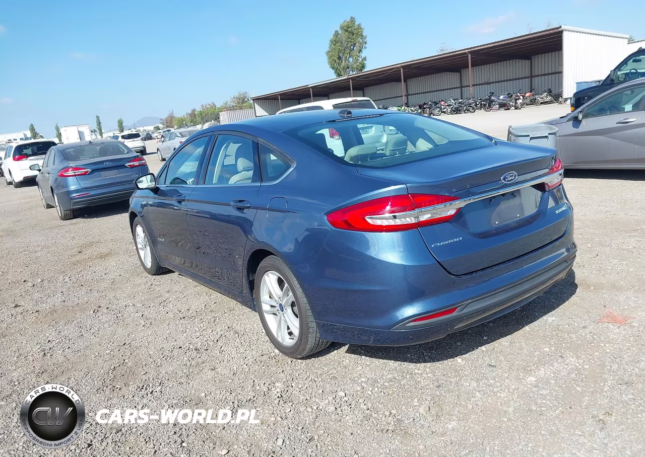 2018 Ford Fusion Hybrid S VIN:3FA6P0UU1JR254553 - 3