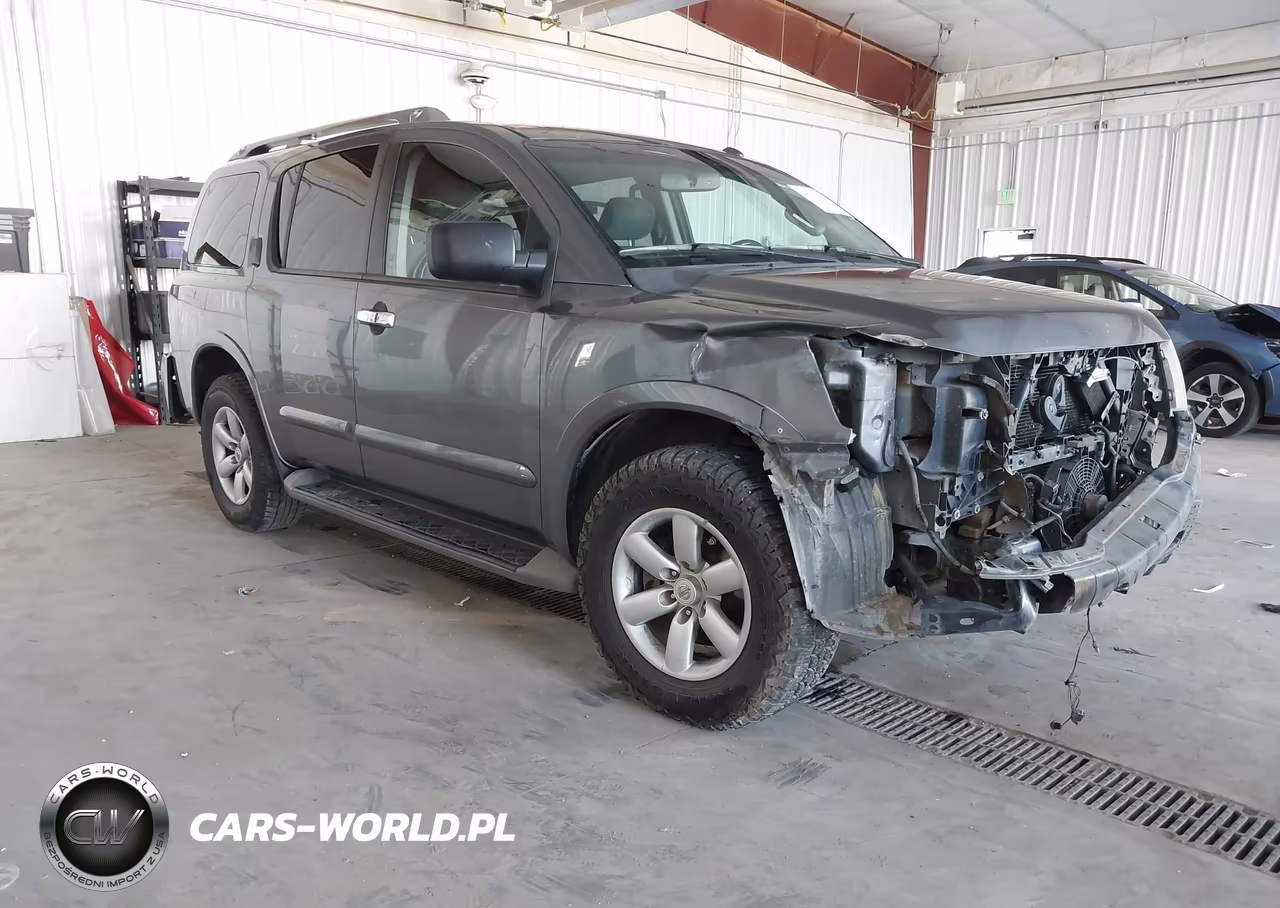 2014 Nissan Armada Sv VIN:5N1BA0ND4EN611074 - 1