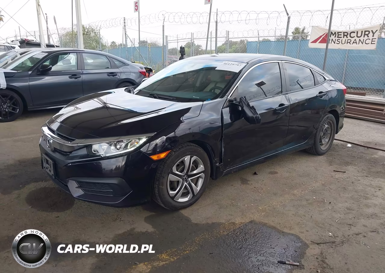 2016 Honda Civic Lx VIN:19XFC2F58GE235831 - 2