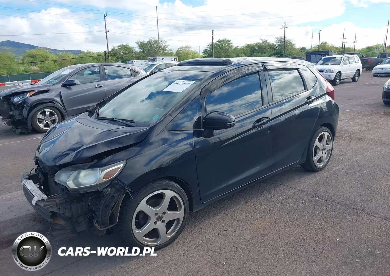 2017 Honda Fit Ex-L VIN:JHMGK5H85HS016130 - 2