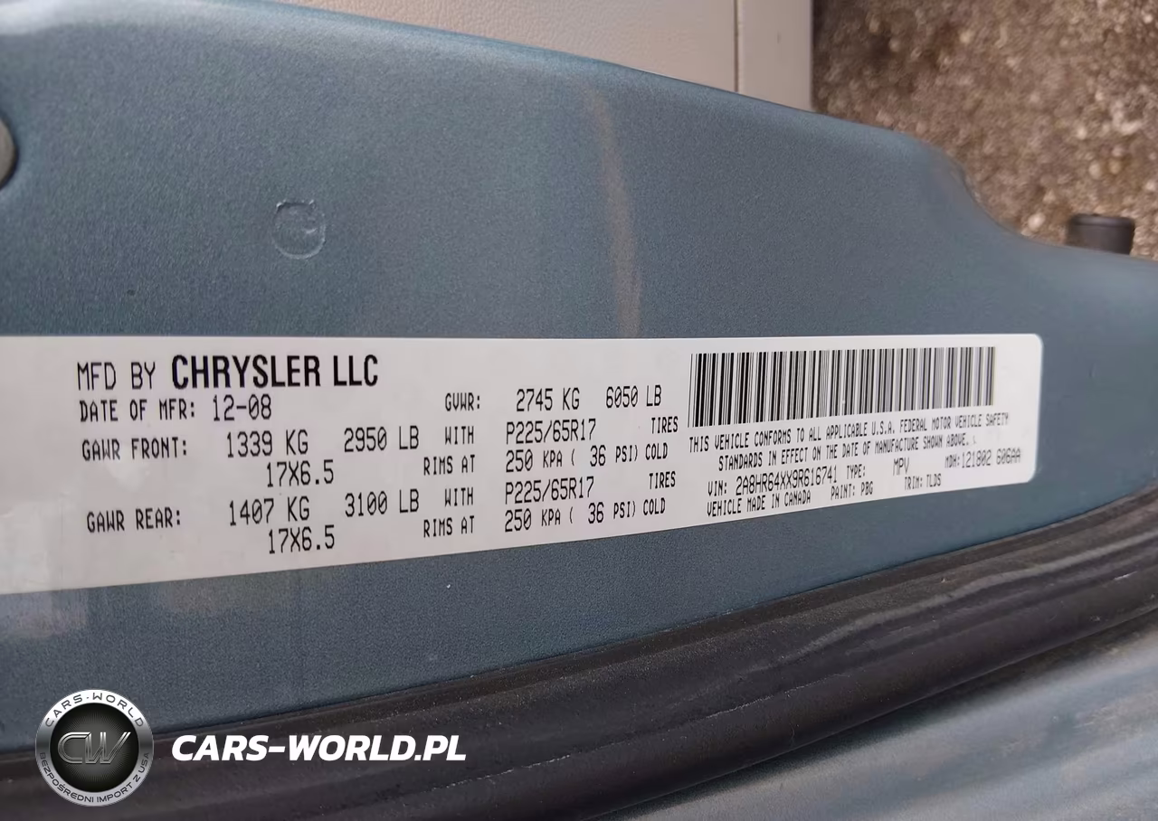 2009 Chrysler Town & Country Limited VIN:2A8HR64XX9R616741 - 9