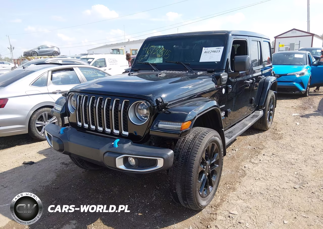 2023 Jeep Wrangler 4Xe Sahara 4X4 VIN:1C4JJXP65PW556610 - 2