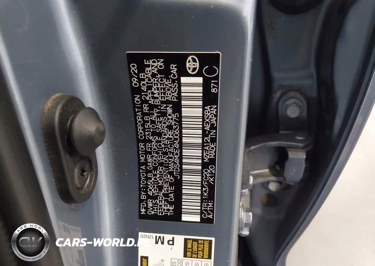 2021 Toyota Corolla Se VIN:JTDS4MCE4MJ063775 - 9