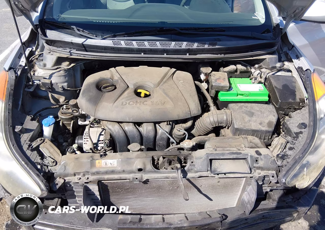 2013 Hyundai Elantra Gls VIN:5NPDH4AEXDH436889 - 10