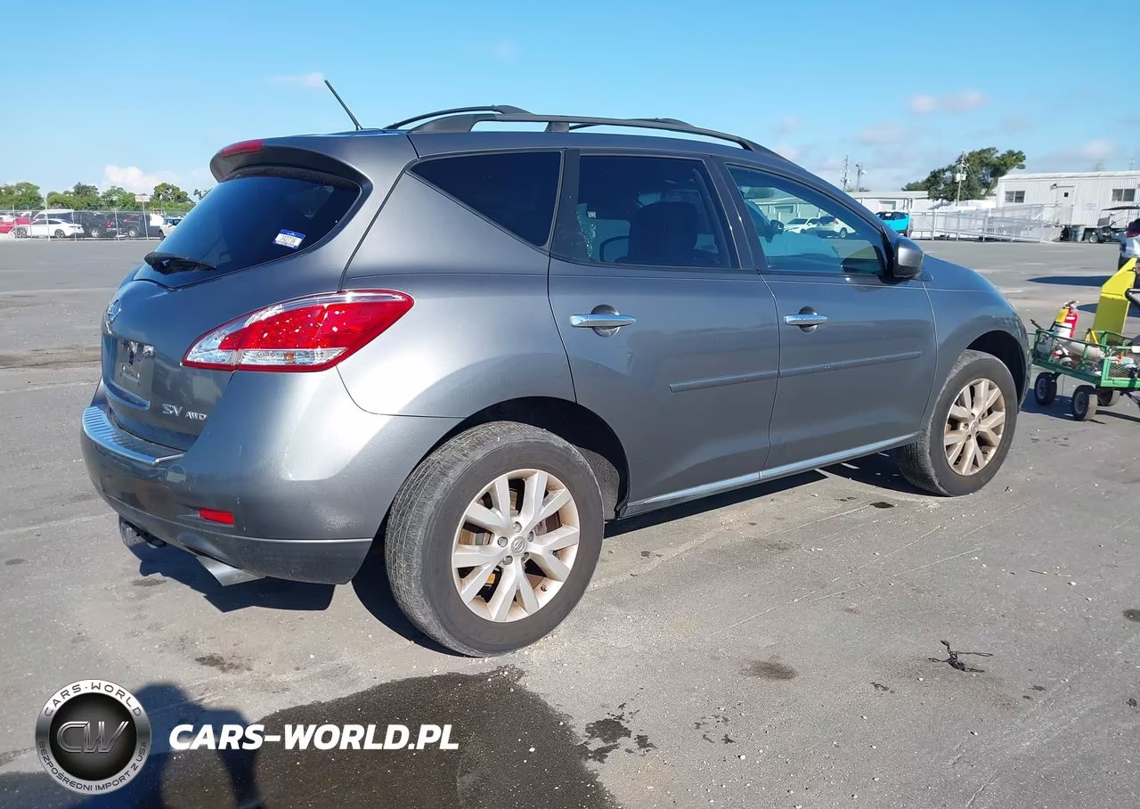 2014 Nissan Murano Sv VIN:JN8AZ1MW6EW518573 - 4