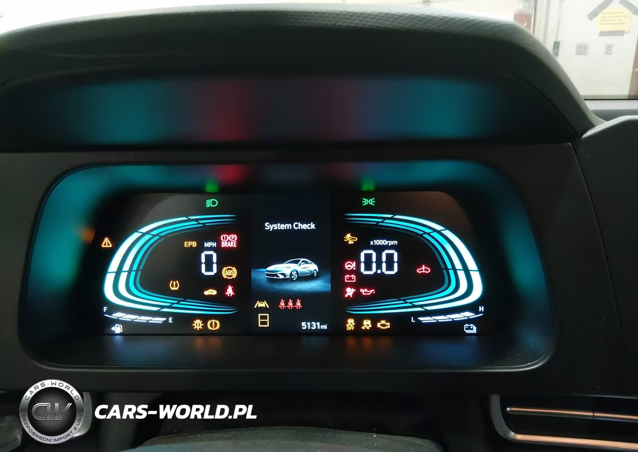 2026 Hyundai Elantra Hybrid Blue VIN:KMHLM4DJ1TU197135 - 7
