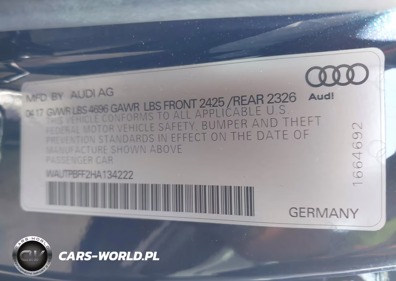 2017 Audi A3 E-Tron 1.4T Premium VIN:WAUTPBFF2HA134222 - 9
