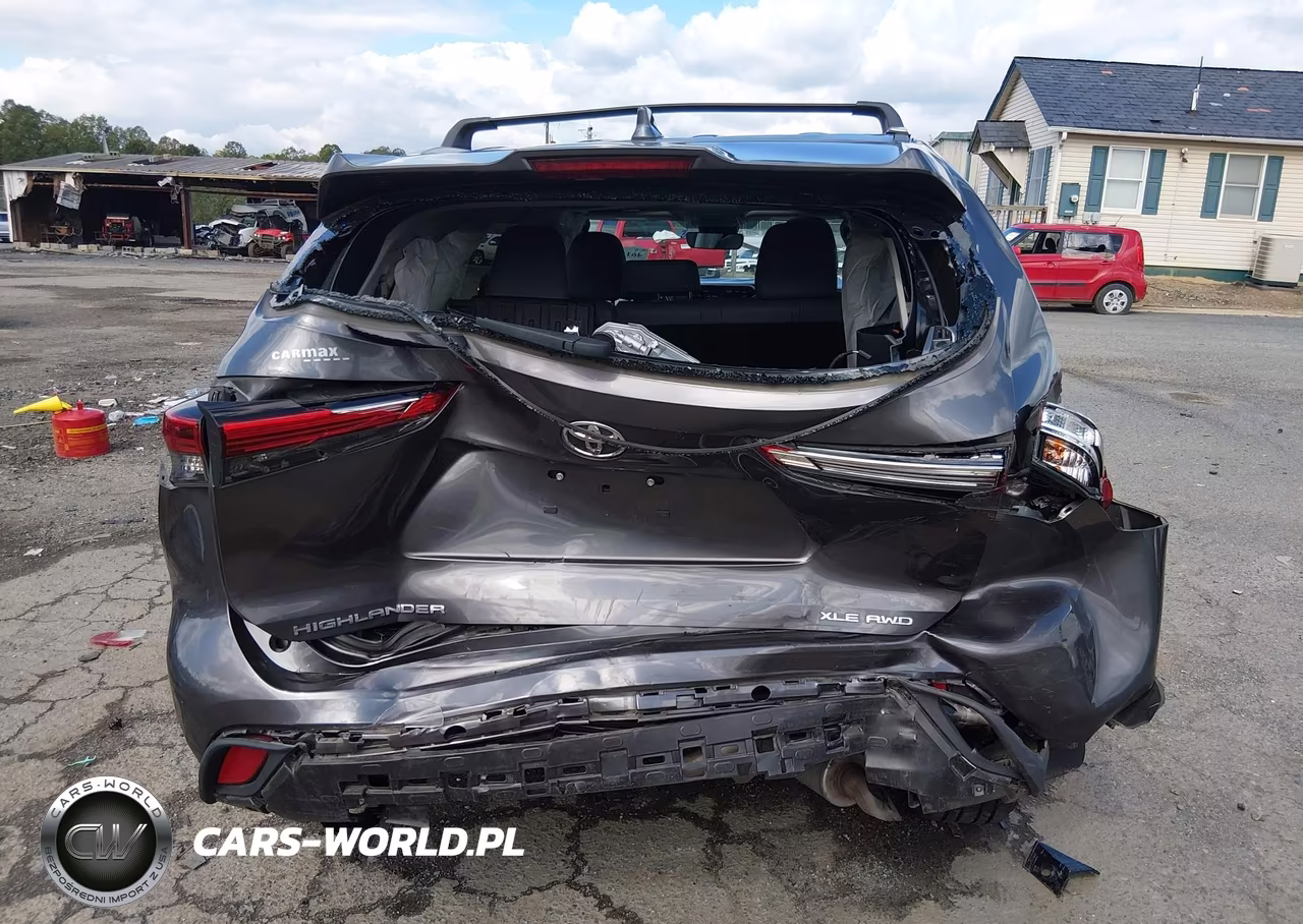 2022 Toyota Highlander Xle VIN:5TDGZRBH4NS227367 - 17