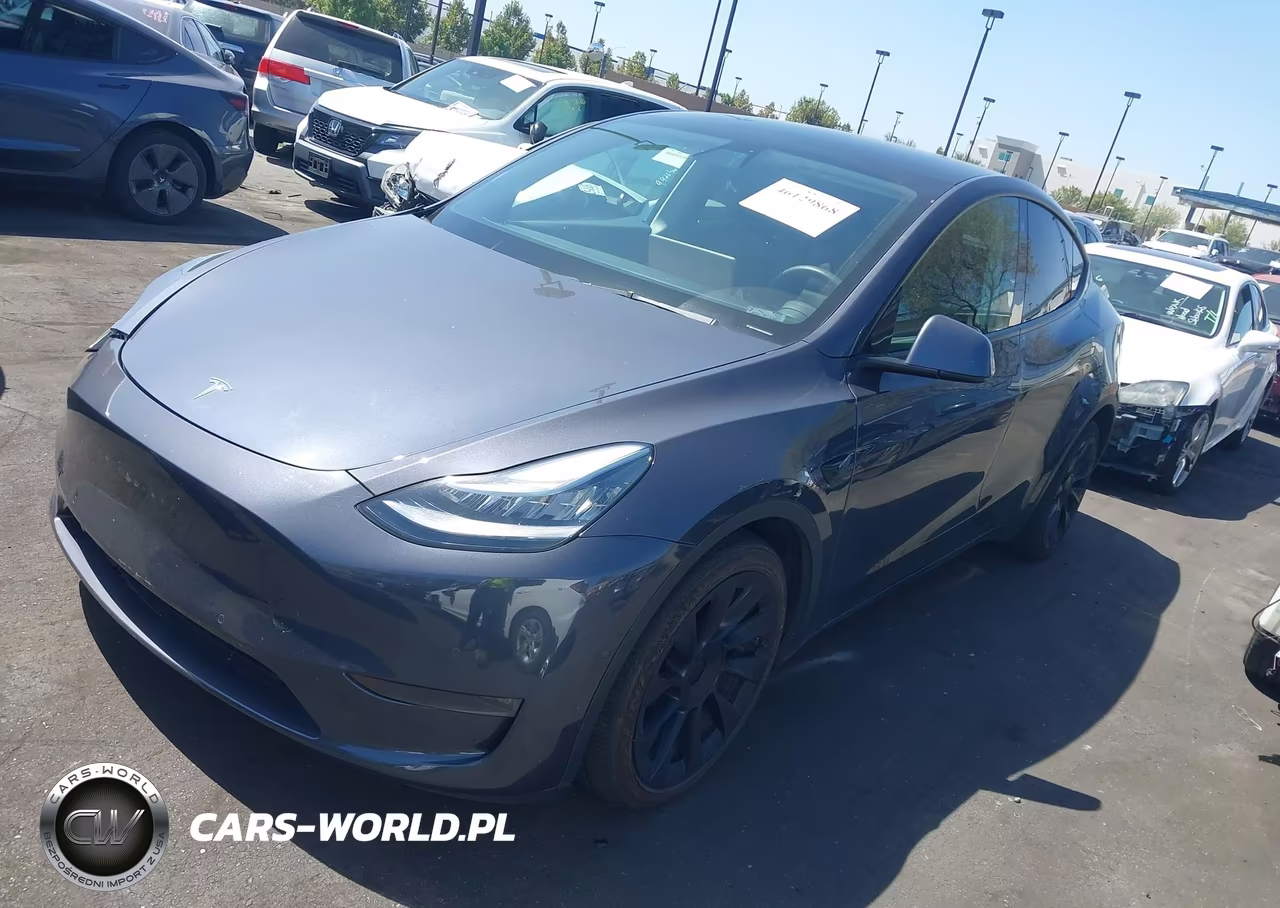2021 Tesla Model Y Long Range Dual Motor All-Wheel Drive VIN:5YJYGDEE7MF091060 - 2