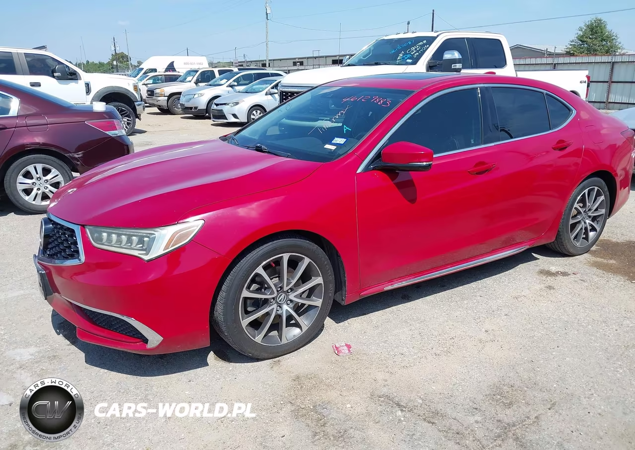 2018 Acura Tlx Tech Pkg VIN:19UUB2F55JA002639 - 2