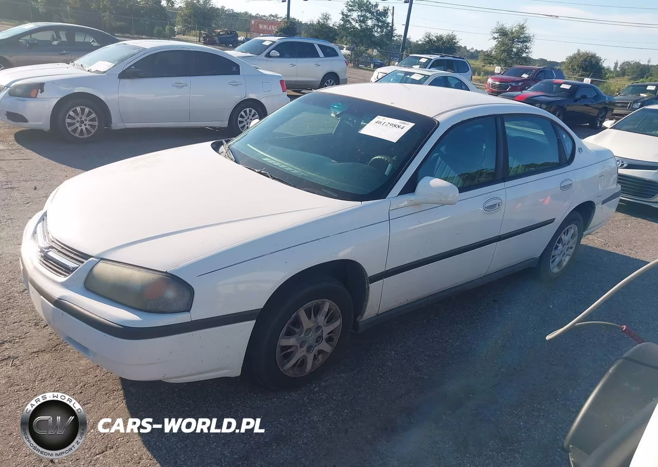 2003 Chevrolet Impala VIN:2G1WF52E839366189 - 2