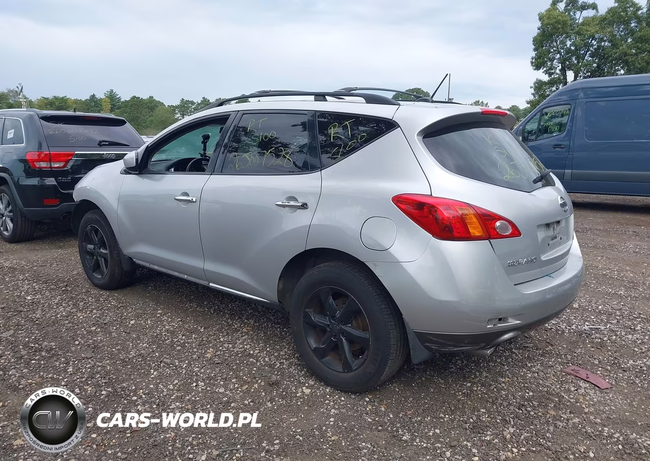 2009 Nissan Murano Sl VIN:JN8AZ18W99W105725 - 3