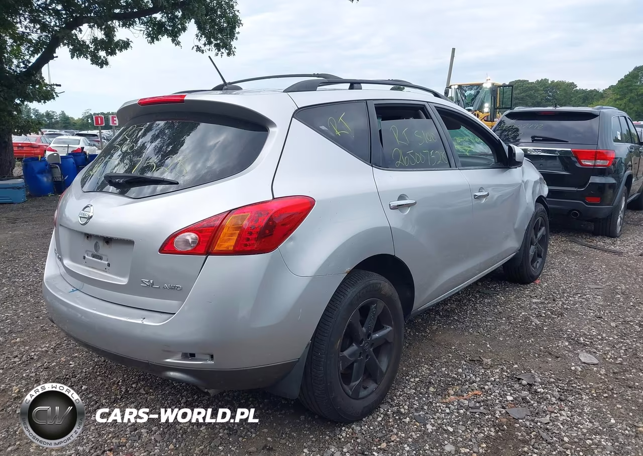 2009 Nissan Murano Sl VIN:JN8AZ18W99W105725 - 4