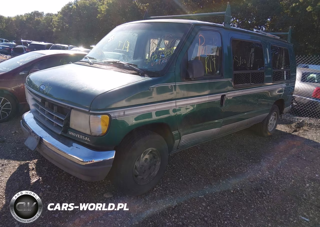 1993 Ford Econoline E150 Van VIN:1FDEE14N0PHB42178 - 2