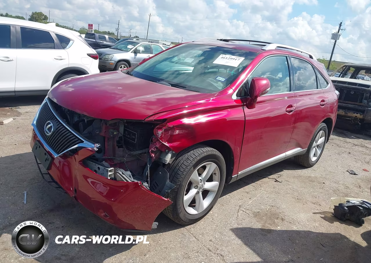 2010 Lexus Rx 350 VIN:JTJBK1BA2A2405763 - 2