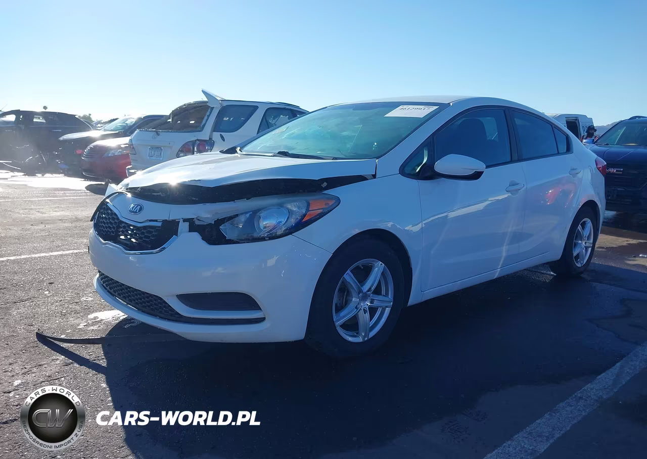 2016 Kia Forte Lx VIN:KNAFK4A67G5614455 - 2