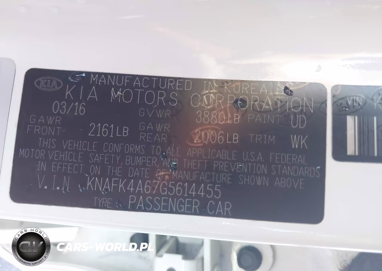 2016 Kia Forte Lx VIN:KNAFK4A67G5614455 - 9