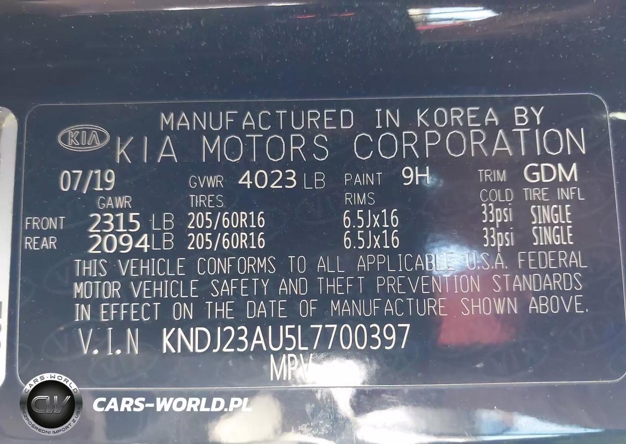 2020 Kia Soul Lx VIN:KNDJ23AU5L7700397 - 9