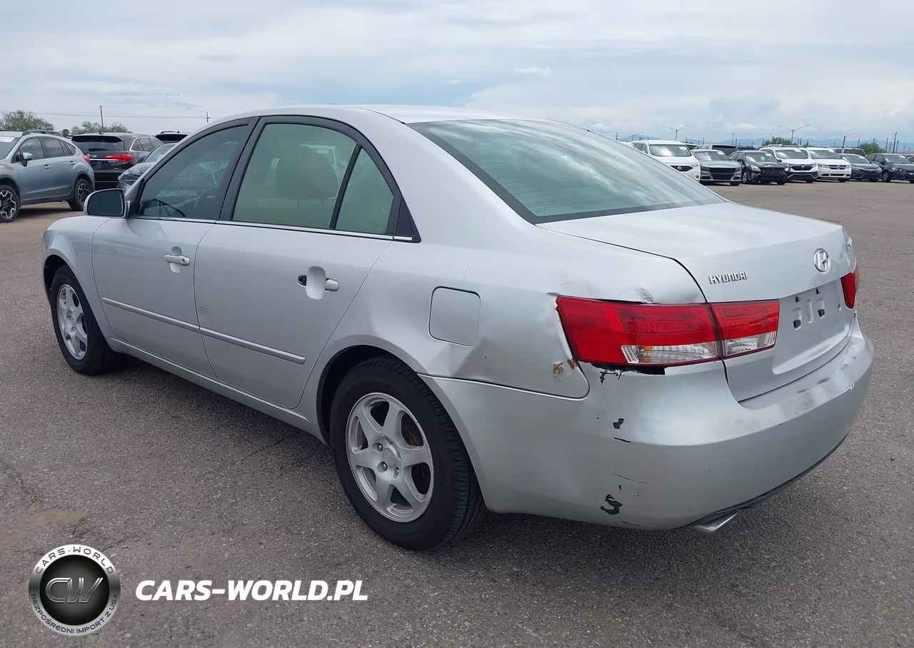 2006 Hyundai Sonata Gls V6-Lx V6 VIN:5NPEU46F16H022257 - 3