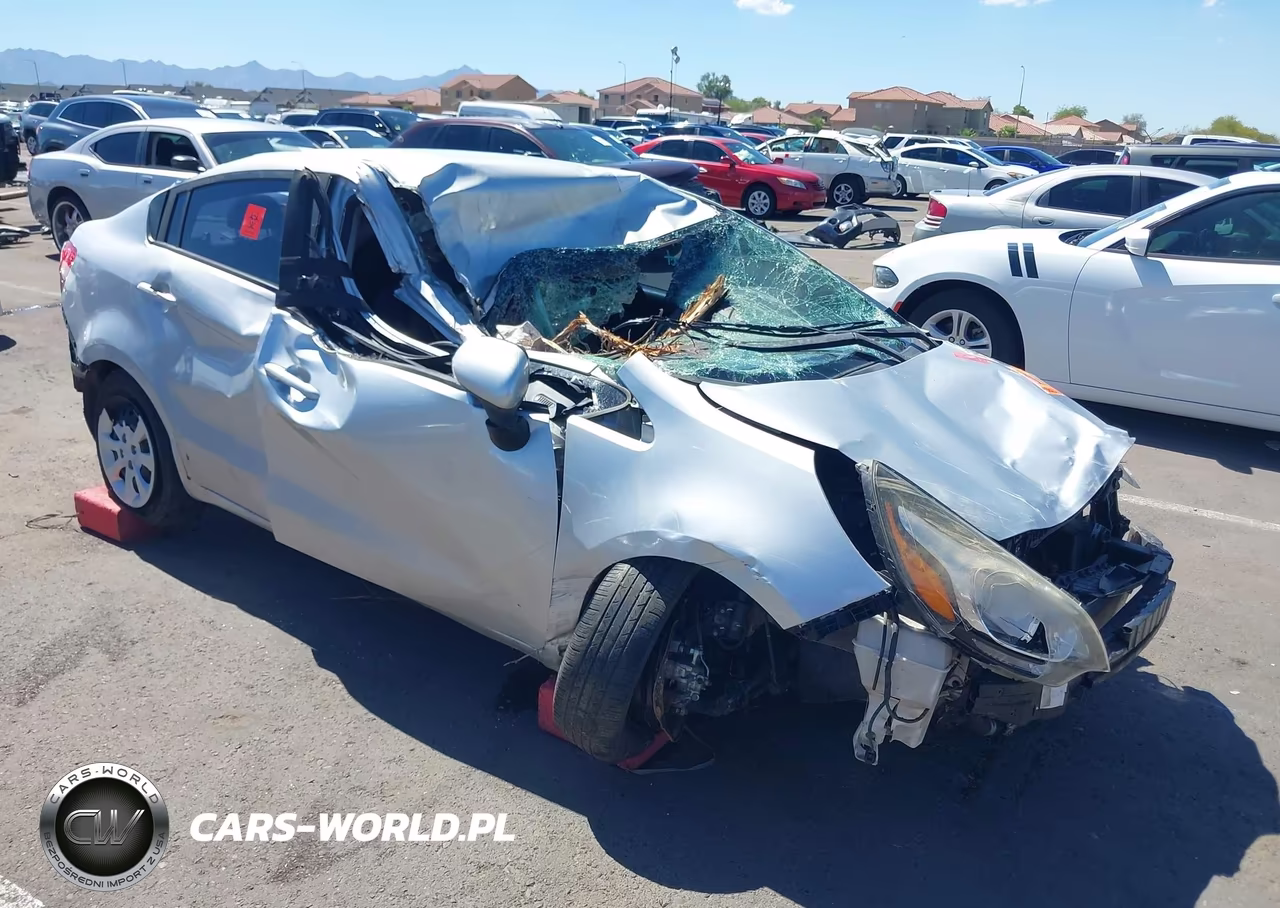 2016 Kia Rio Lx VIN:KNADM4A38G6667618 - 1