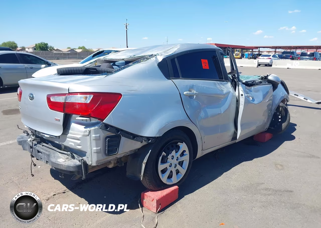 2016 Kia Rio Lx VIN:KNADM4A38G6667618 - 4