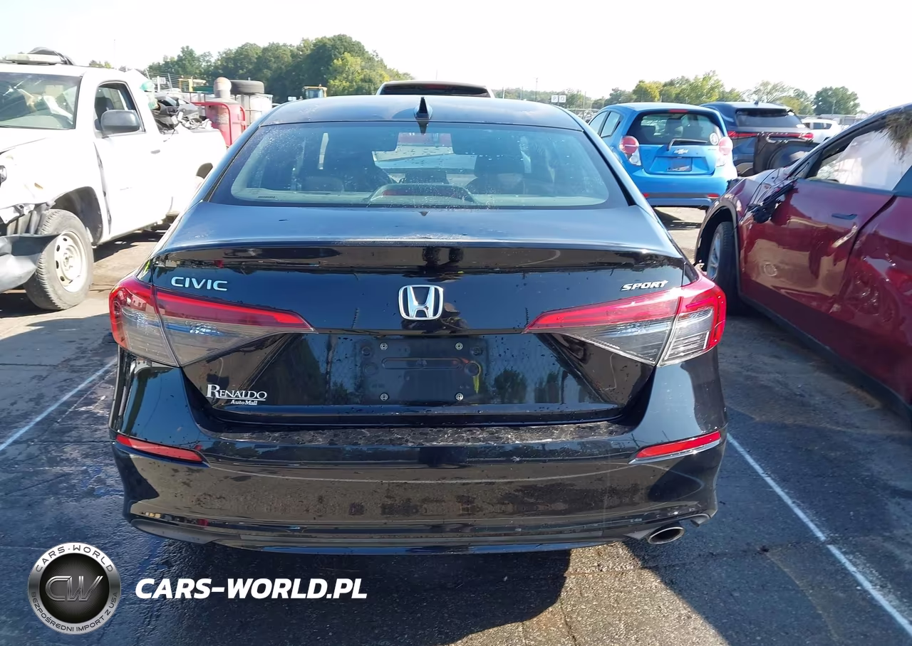 2022 Honda Civic Sport VIN:2HGFE2F54NH595191 - 16