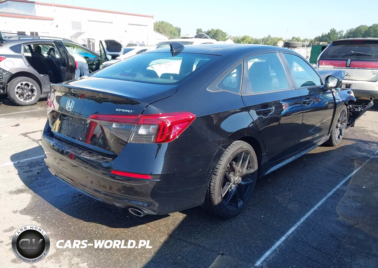 2022 Honda Civic Sport VIN:2HGFE2F54NH595191 - 4