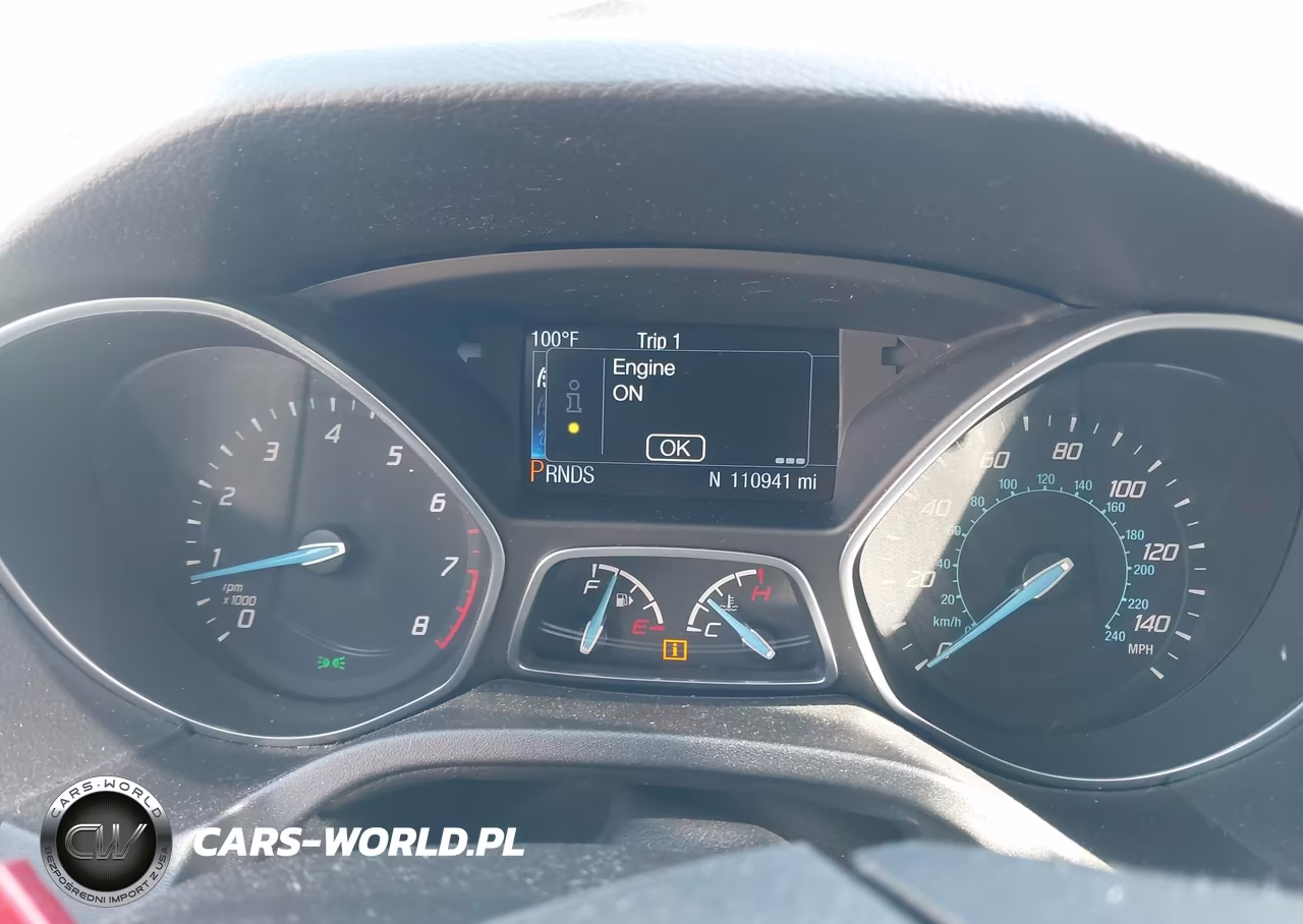 2014 Ford Focus Titanium VIN:1FADP3N27EL410749 - 7