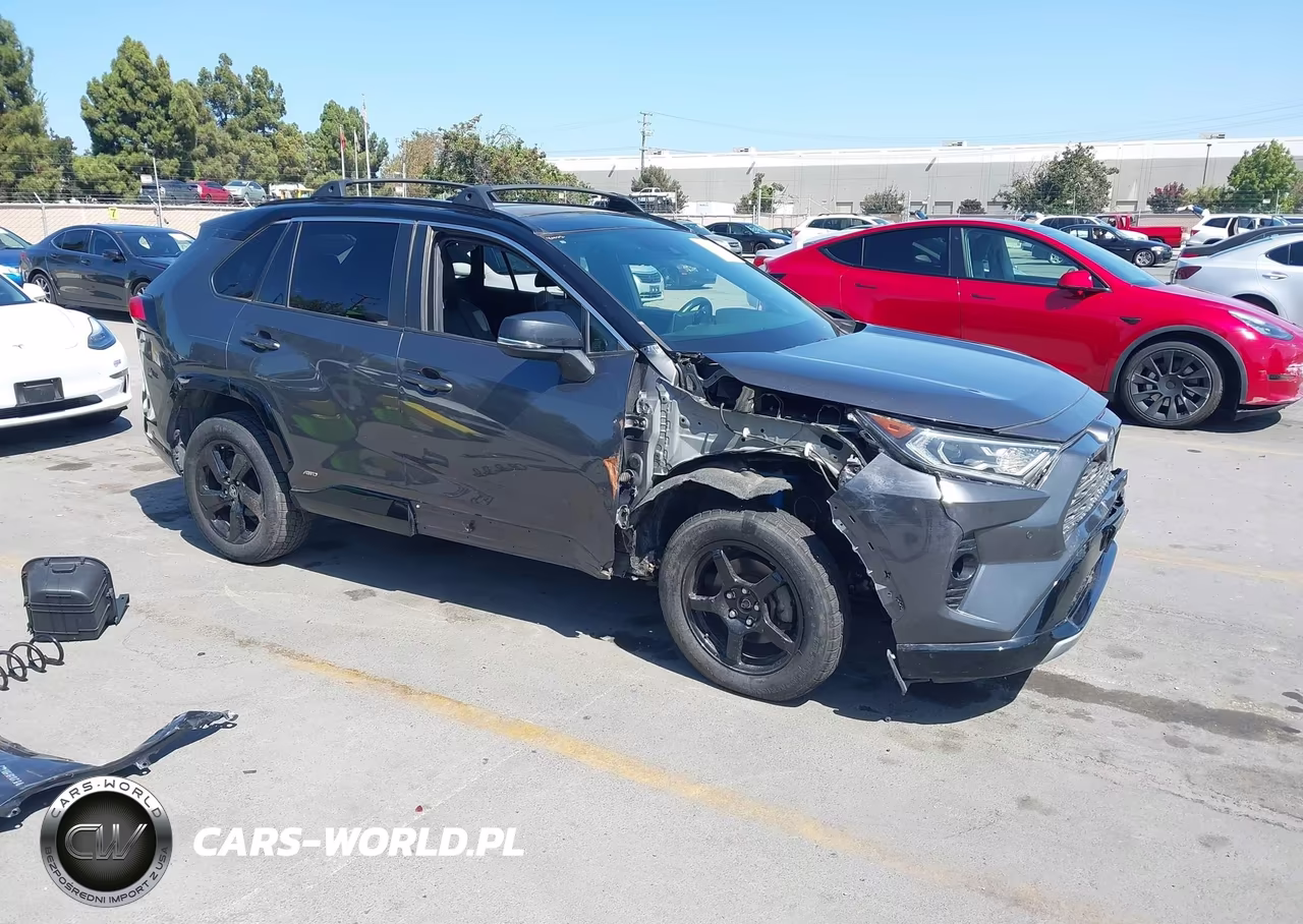 2020 Toyota Rav4 Hybrid Xse VIN:JTMEWRFV1LD537856 - 1