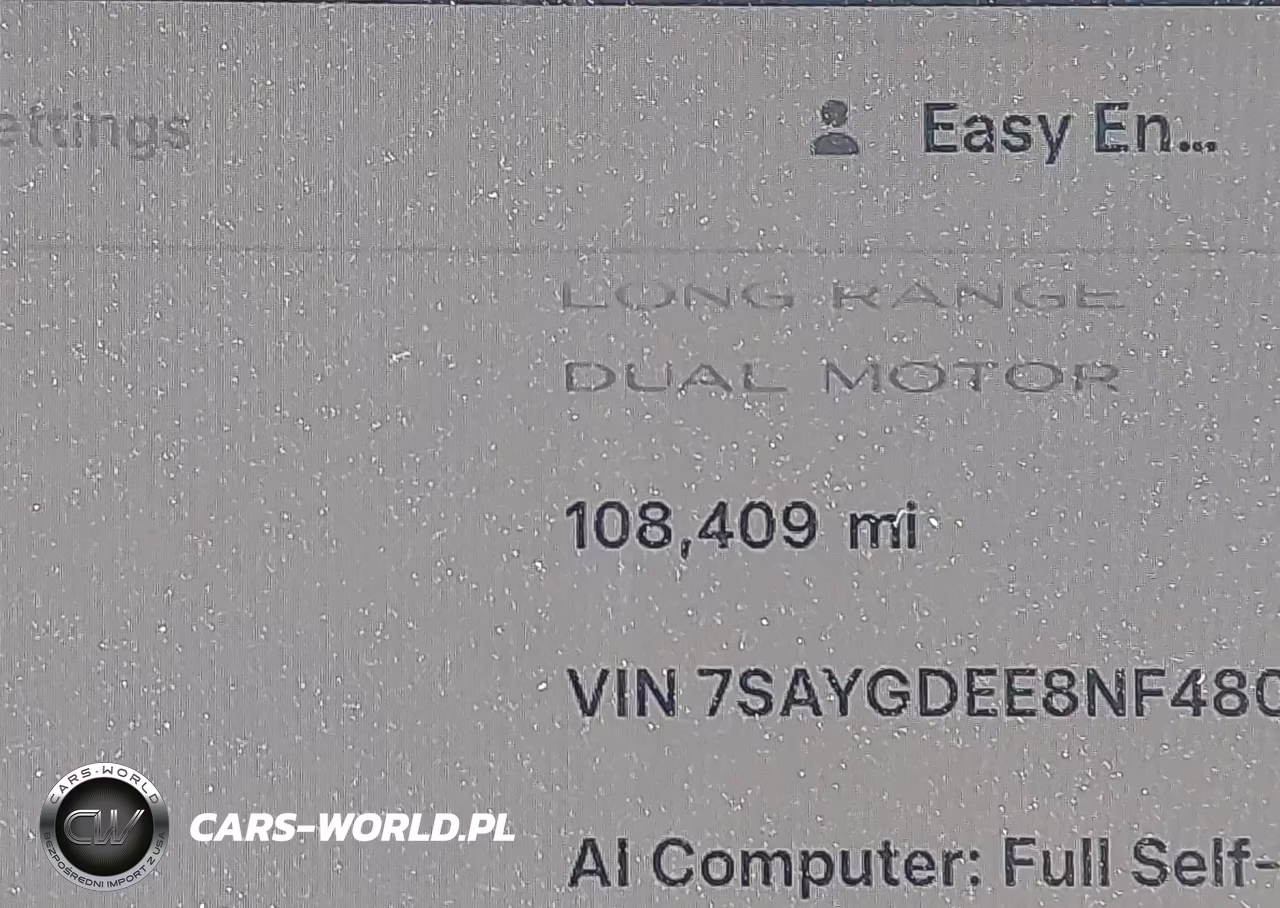 2022 Tesla Model Y Long Range Dual Motor All-Wheel Drive VIN:7SAYGDEE8NF480200 - 15