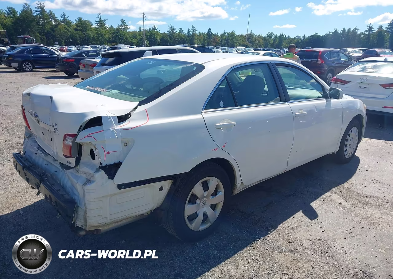 2007 Toyota Camry Le VIN:JTNBE46K573099316 - 4