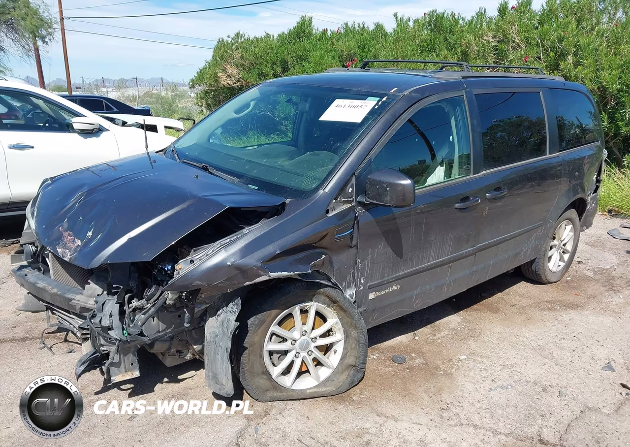 2016 Dodge Grand Caravan Sxt VIN:2C4RDGCG2GR384828 - 2