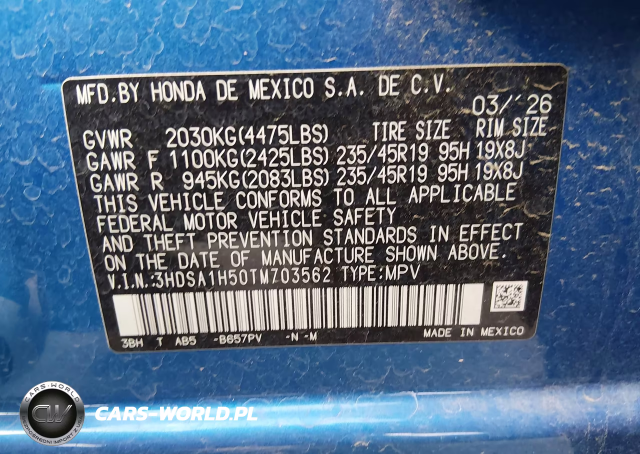 2026 Acura Adx A-Spec VIN:3HDSA1H50TM703562 - 9