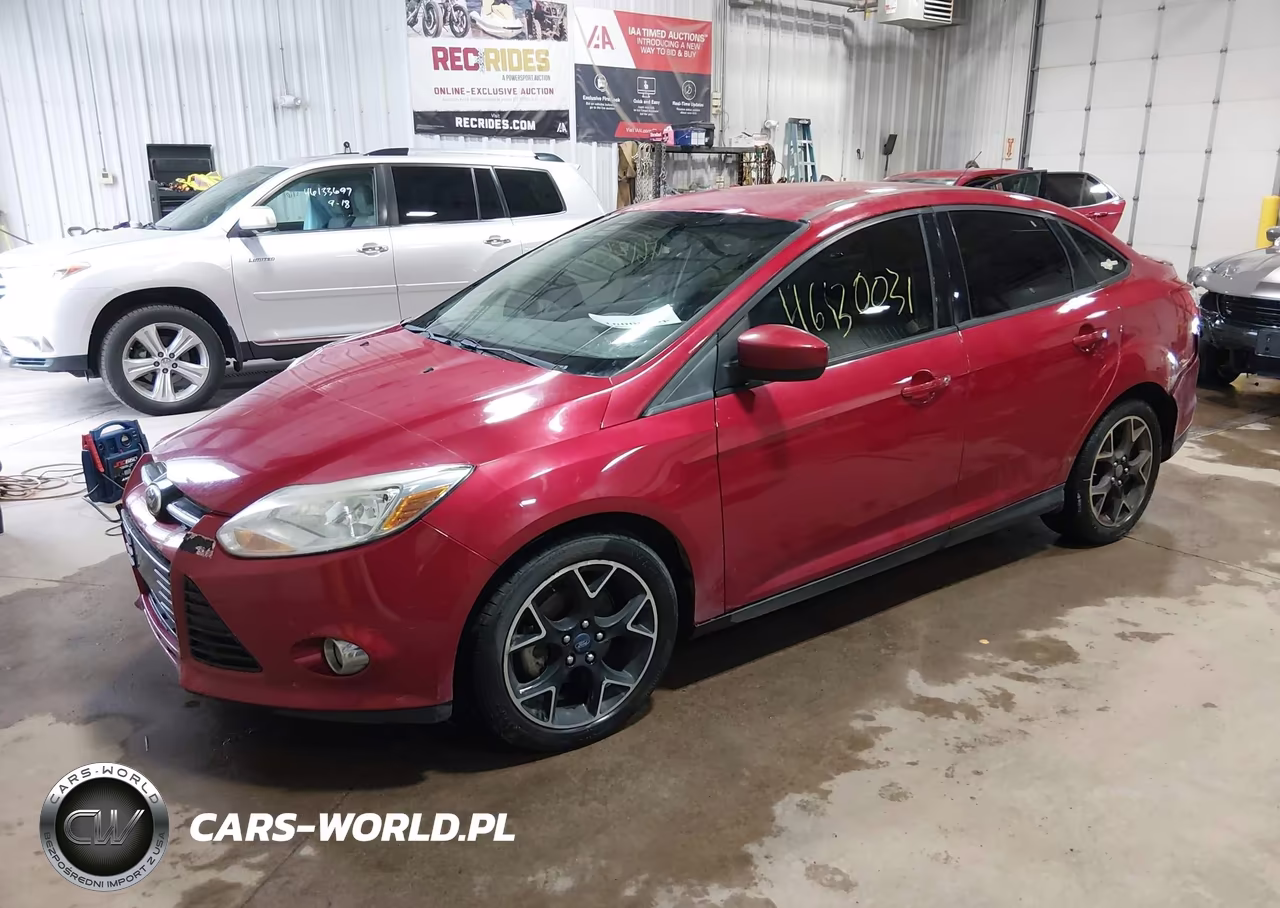 2012 Ford Focus Se VIN:1FAHP3F24CL324151 - 2