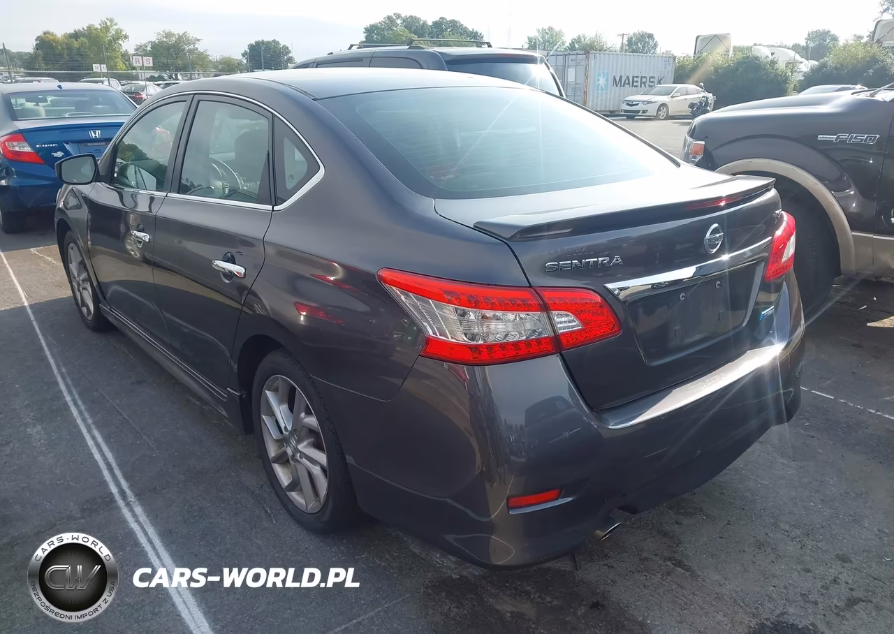 2013 Nissan Sentra Sr VIN:3N1AB7AP6DL728257 - 3