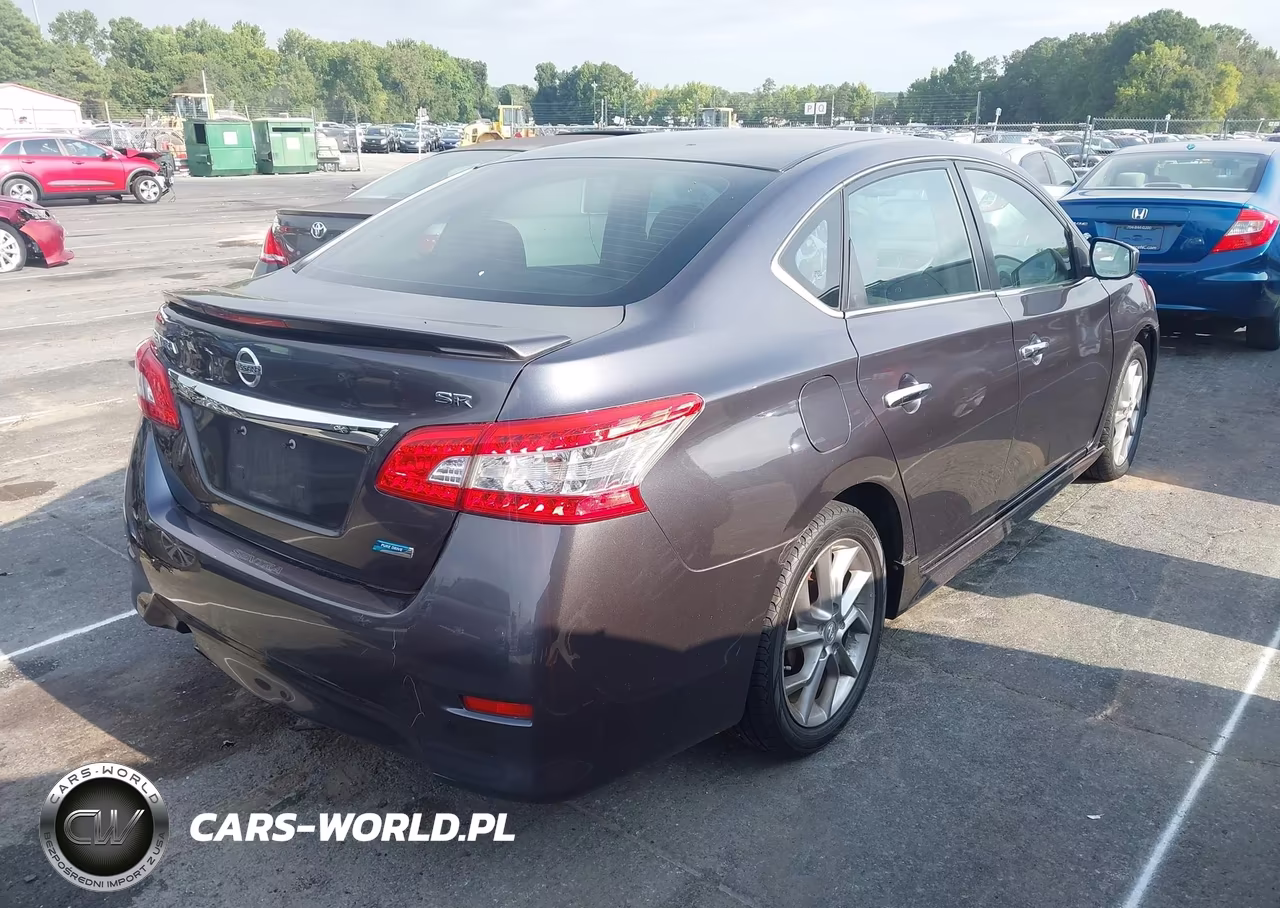 2013 Nissan Sentra Sr VIN:3N1AB7AP6DL728257 - 4