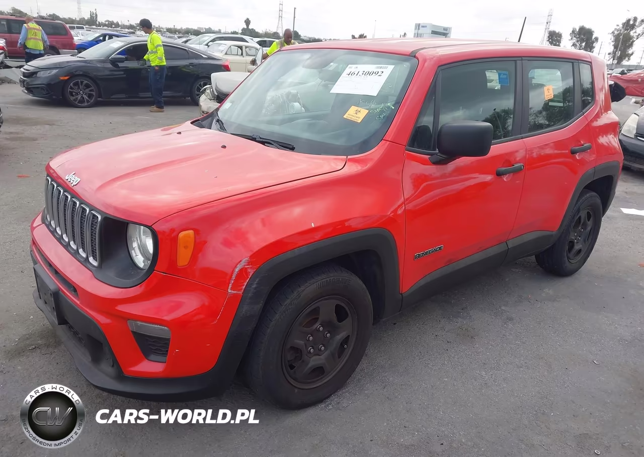 2020 Jeep Renegade Sport Fwd VIN:ZACNJAAB3LPL04038 - 2