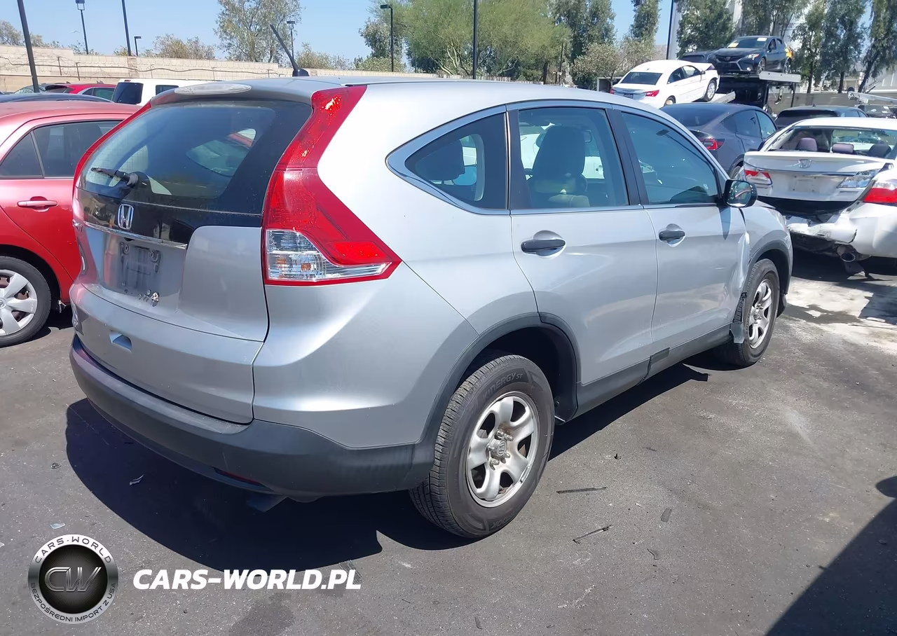 2013 Honda Cr-V Lx VIN:3CZRM3H37DG702937 - 4