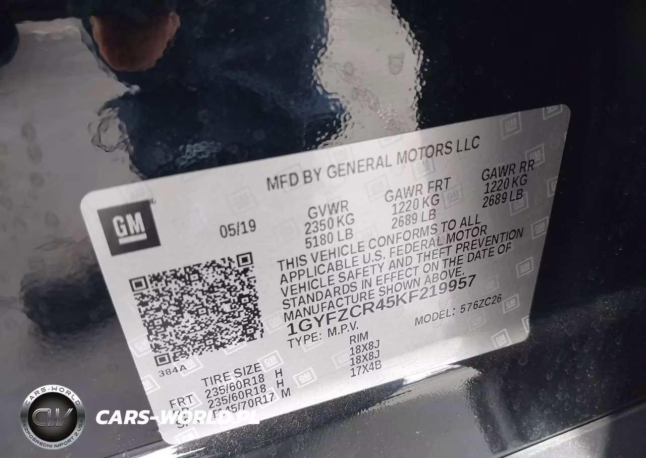 2019 Cadillac Xt4 Premium Luxury VIN:1GYFZCR45KF219957 - 9
