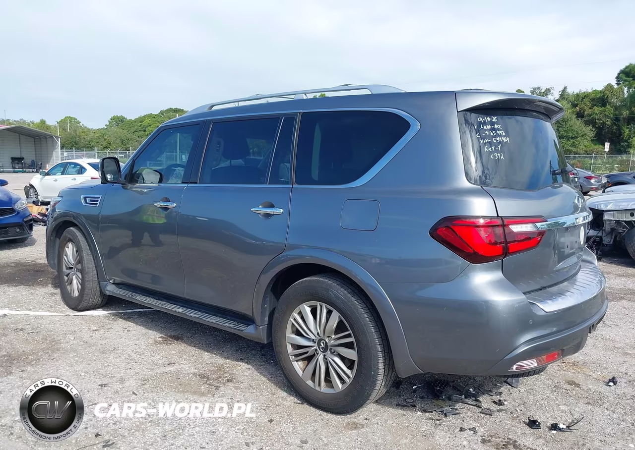 2018 Infiniti Qx80 VIN:JN8AZ2NF5J9663469 - 3