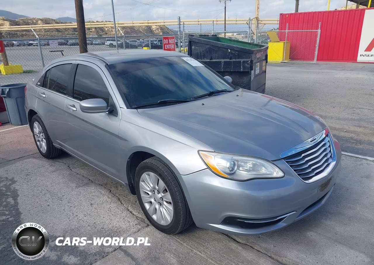 2013 Chrysler 200 Lx VIN:1C3CCBAB8DN686835 - 1
