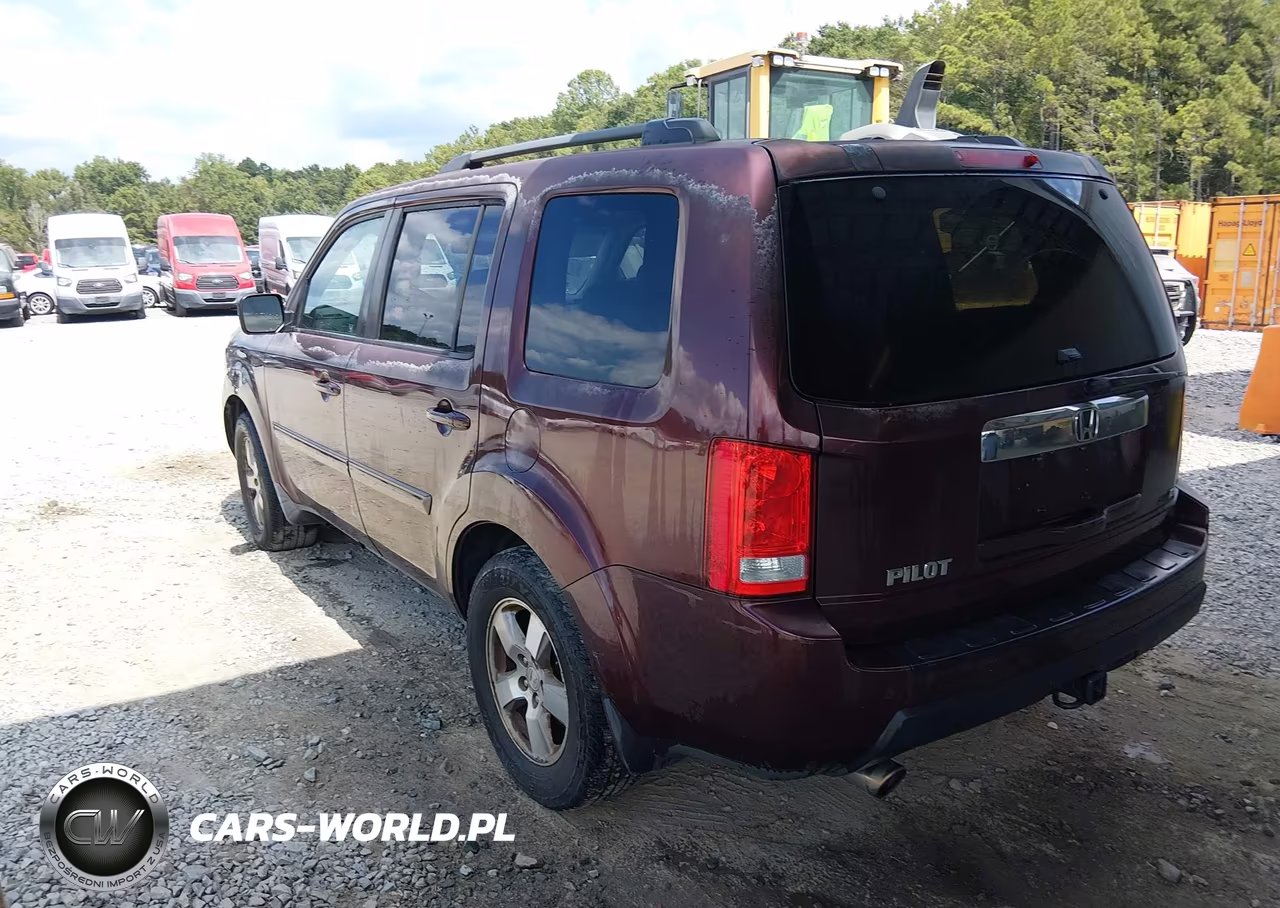 2010 Honda Pilot Ex-L VIN:5FNYF4H5XAB013737 - 3