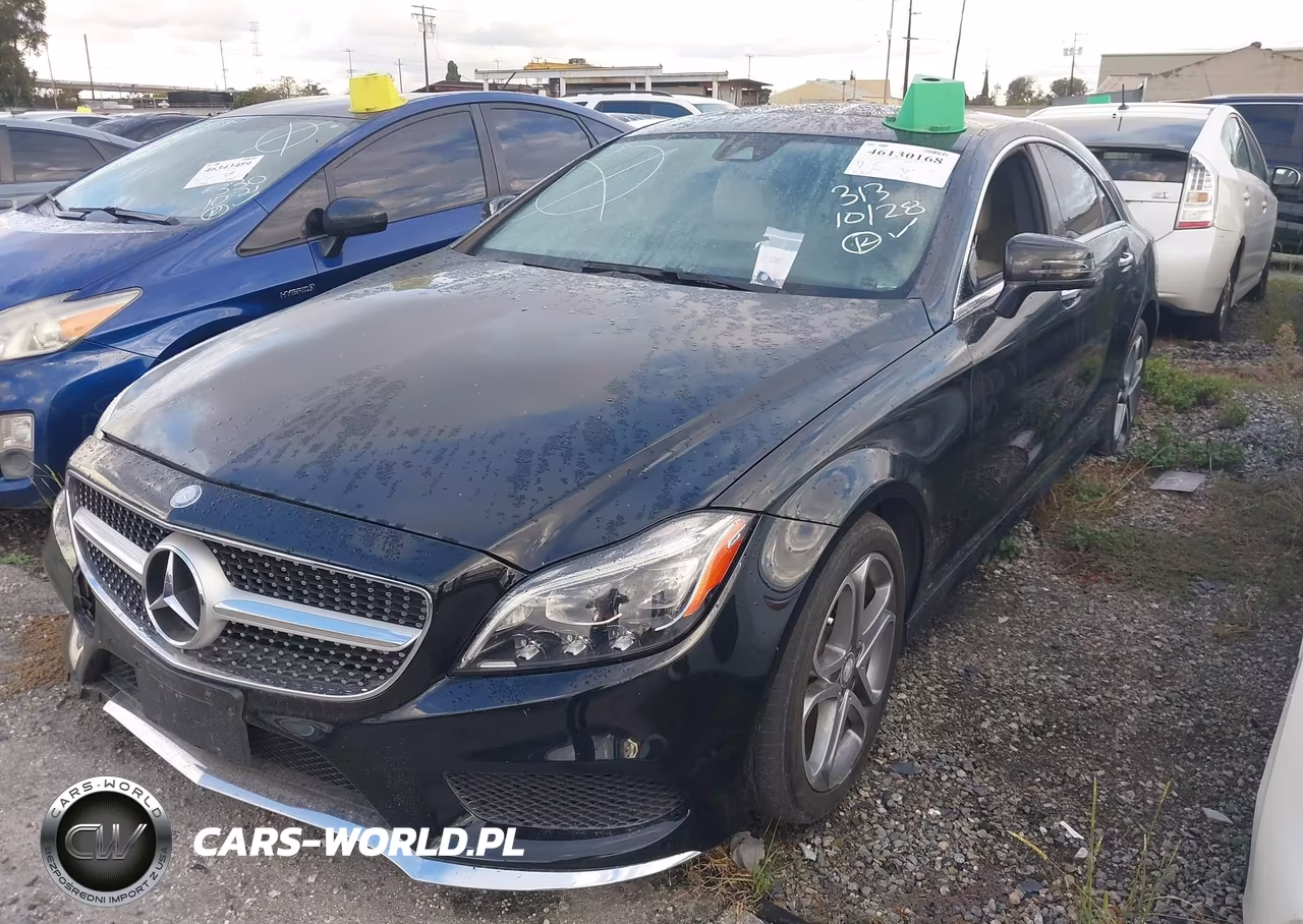 2015 Mercedes-Benz Cls 400 4Matic VIN:WDDLJ6HB7FA136072 - 2