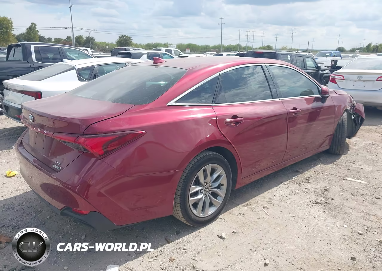 2022 Toyota Avalon Xle Hybrid VIN:4T1AA1AB1NU011270 - 4