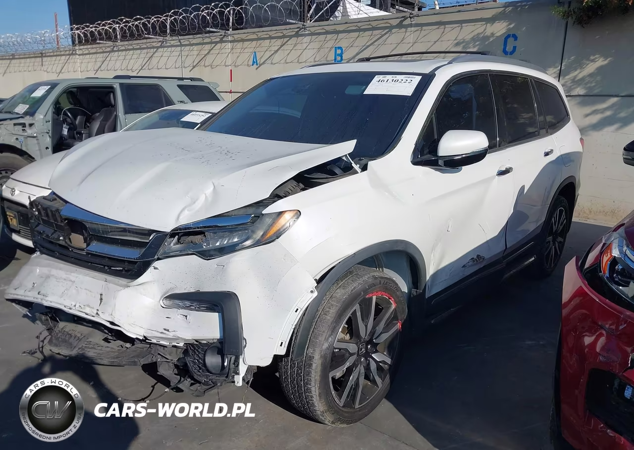 2020 Honda Pilot Awd Elite VIN:5FNYF6H01LB061565 - 2