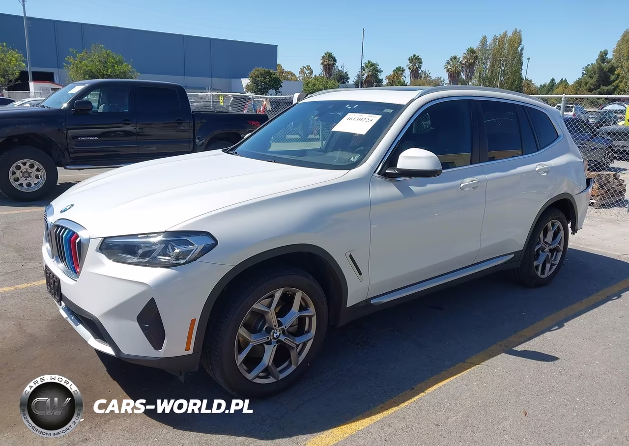 2022 BMW X3 Sdrive30I VIN:5UX43DP0XN9M96903 - 2
