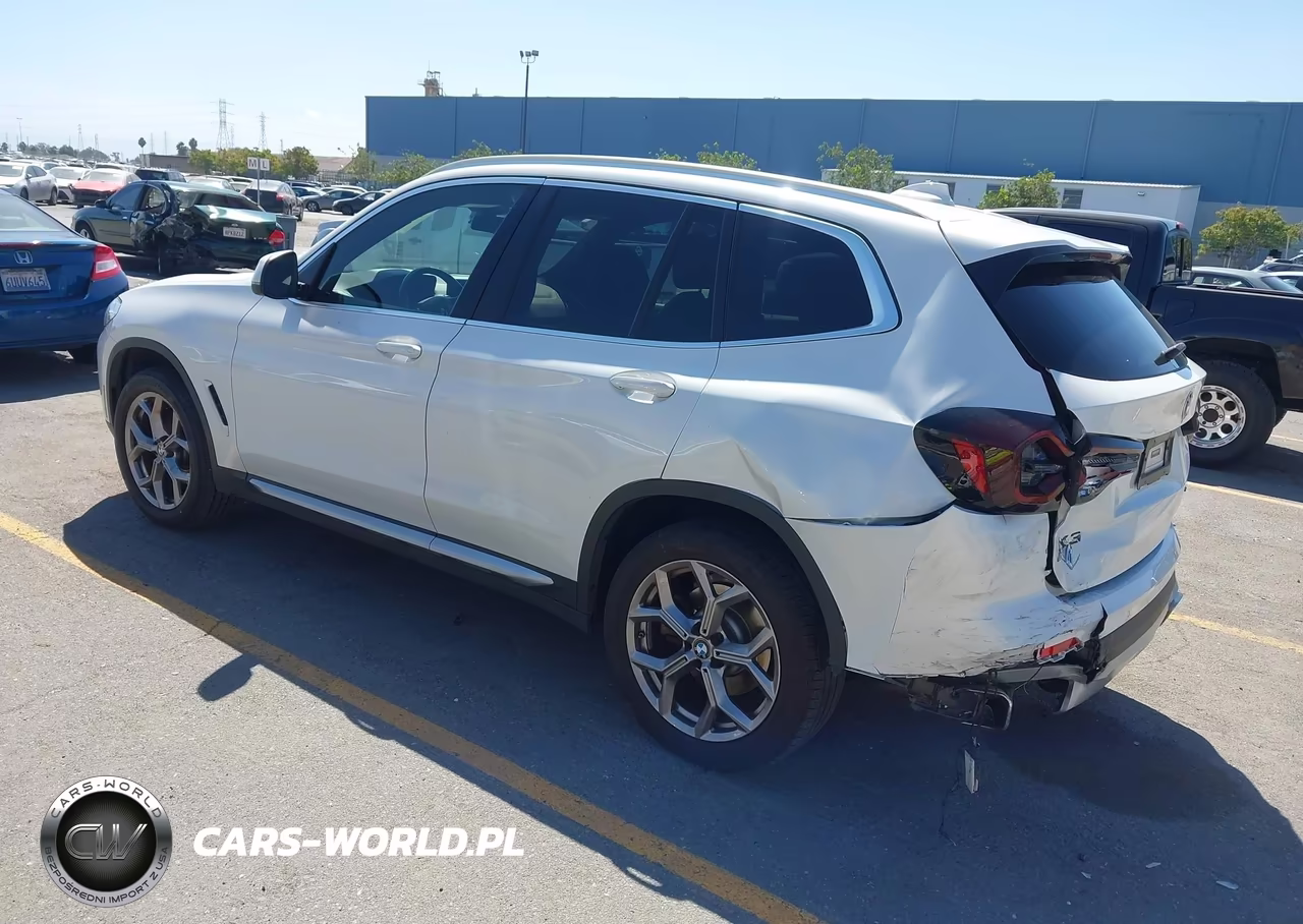 2022 BMW X3 Sdrive30I VIN:5UX43DP0XN9M96903 - 3