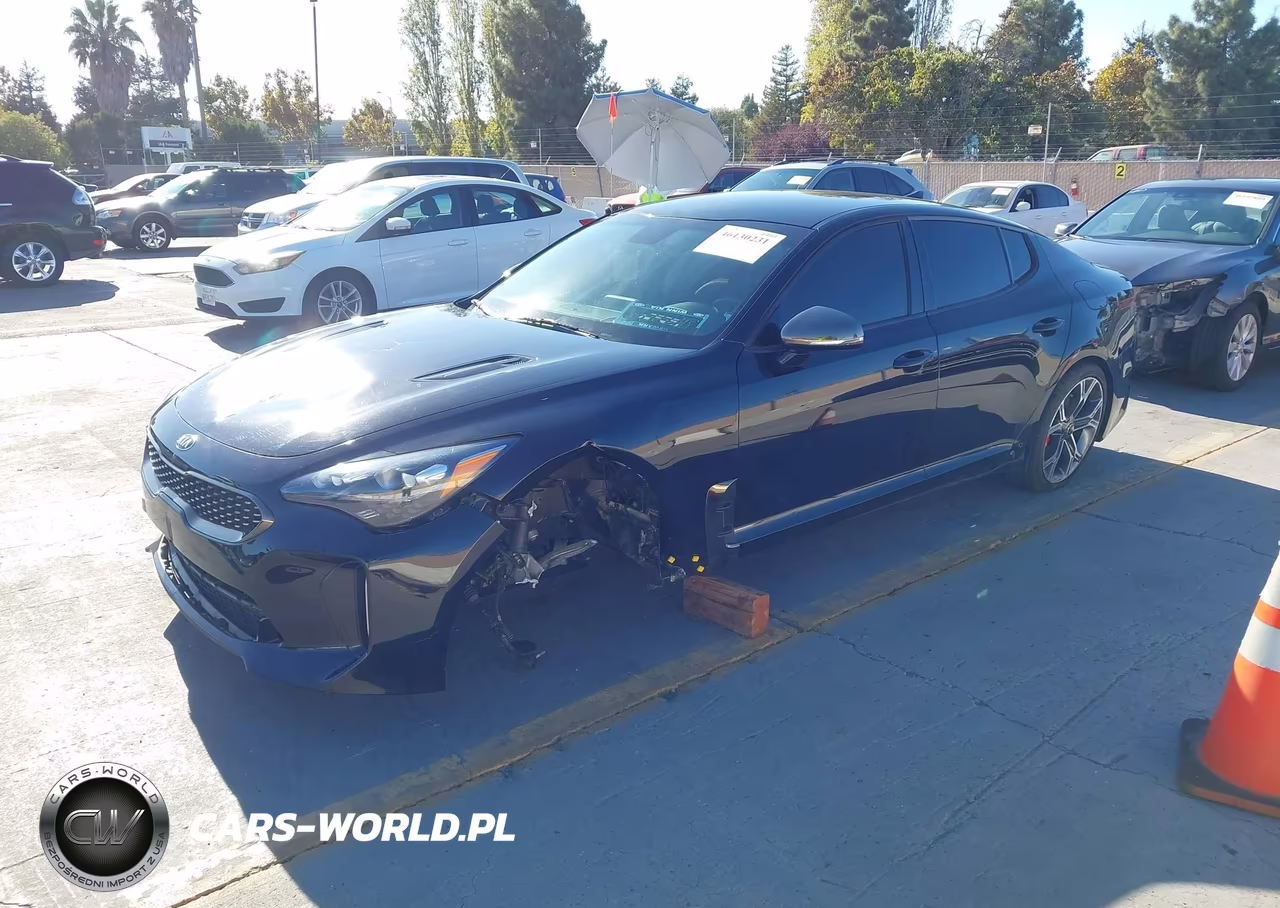 2021 Kia Stinger Gt VIN:KNAE35LCXM6092220 - 2