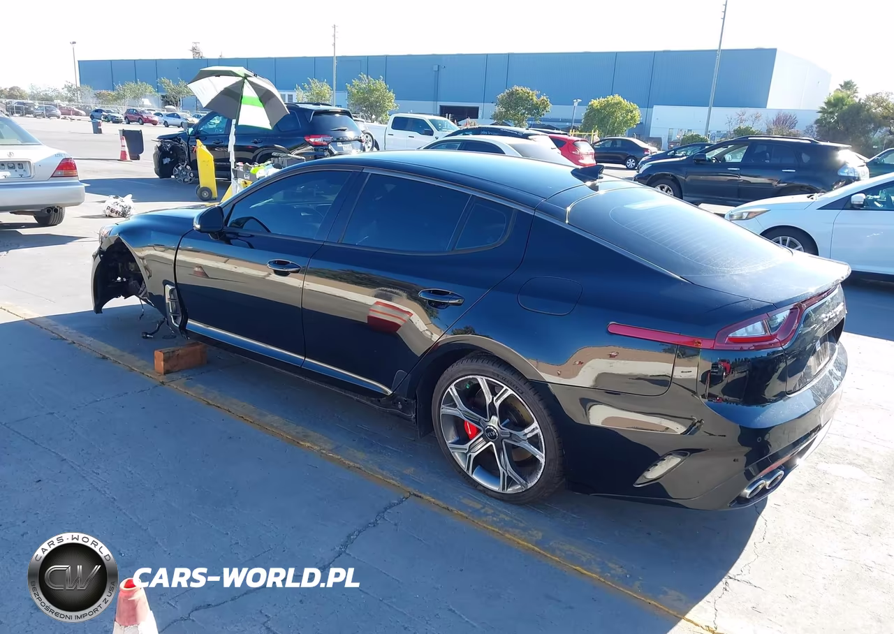 2021 Kia Stinger Gt VIN:KNAE35LCXM6092220 - 3